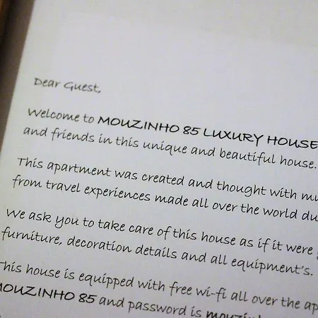 Apartment Mouzinho 85 Luxury *